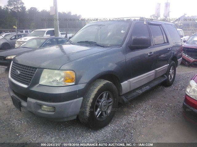 1FMRU15W13LC34709 - 2003 FORD EXPEDITION XLT GRAY photo 2