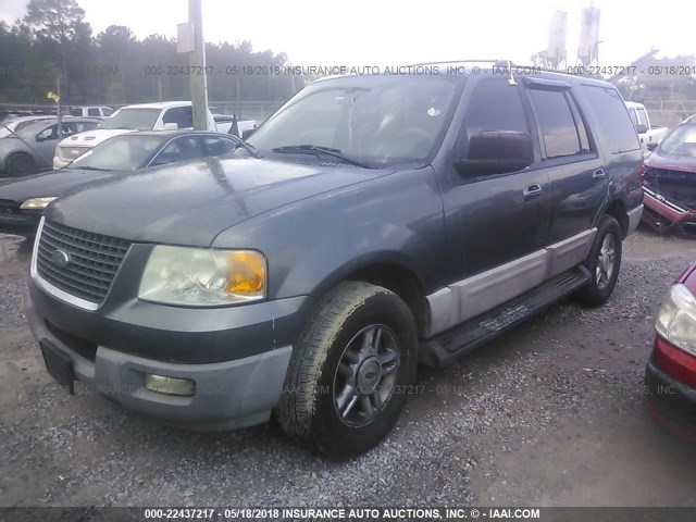 1FMRU15W13LC34709 - 2003 FORD EXPEDITION XLT ნაცრისფერი ფოტო 2