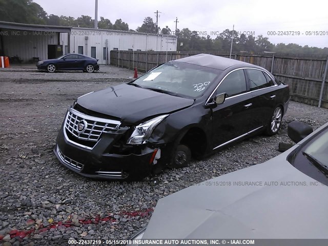 2G61P5S30D9213257 - 2013 CADILLAC XTS LUXURY COLLECTION BLACK photo 2