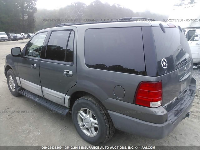 1FMRU15W54LA44865 - 2004 FORD EXPEDITION XLT 灰色 照片 3
