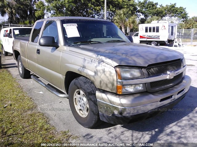 1GCEC19X64Z221901 - 2004 CHEVROLET SILVERADO C1500 GOLD photo 1