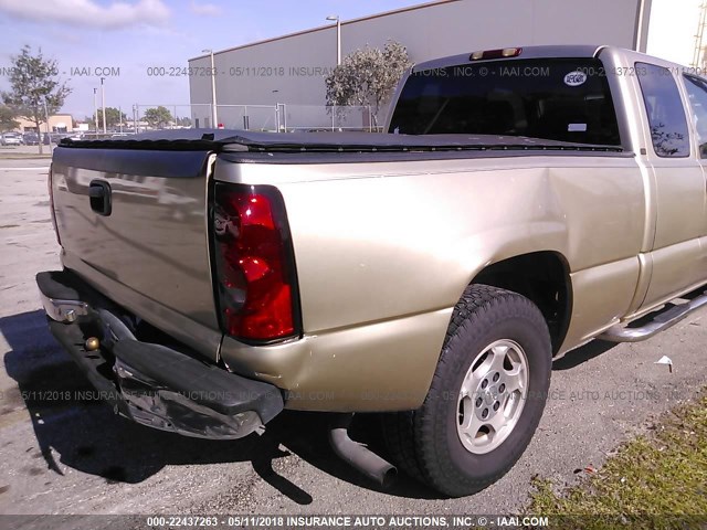 1GCEC19X64Z221901 - 2004 CHEVROLET SILVERADO C1500 GOLD photo 6