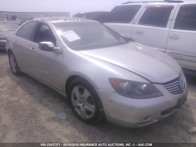 JH4KB16595C020215 - 2005 ACURA RL SILVER photo 1