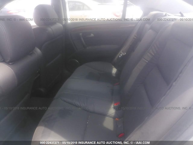 JH4KB16595C020215 - 2005 ACURA RL SILVER photo 8