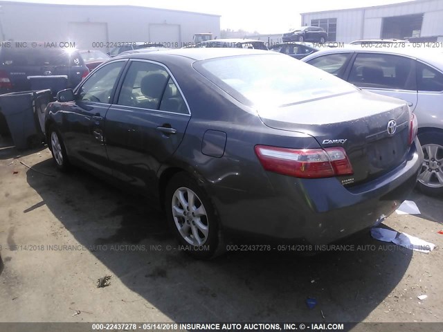 4T1BE46K39U869901 - 2009 TOYOTA CAMRY SE/LE/XLE GRAY photo 3