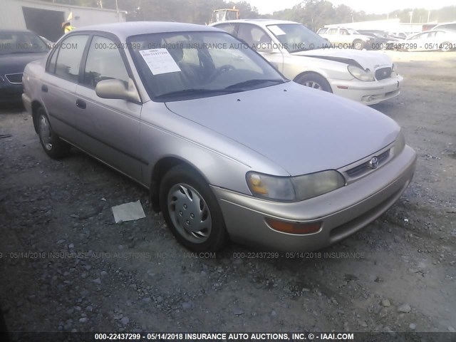 2T1BB02EXTC177919 - 1996 TOYOTA COROLLA DX BEIGE photo 1