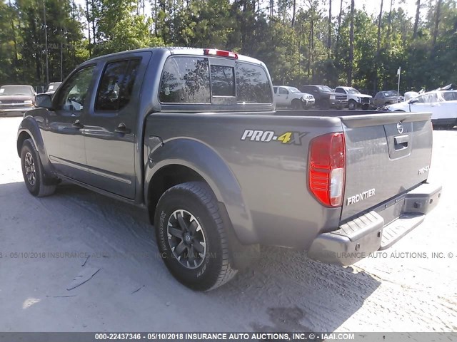 1N6AD0EV0JN716721 - 2018 NISSAN FRONTIER S/SV/SL/PRO-4X GRAY photo 3