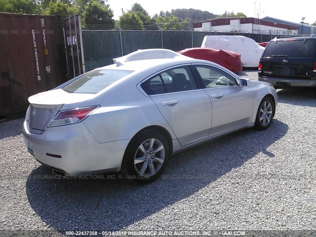 19UUA8F56DA017208 - 2013 ACURA TL TECH GRAY photo 4