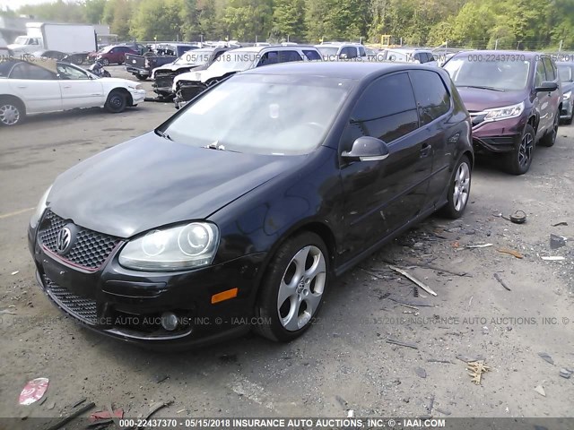 WVWEV71K59W130740 - 2009 VOLKSWAGEN GTI BLACK photo 2