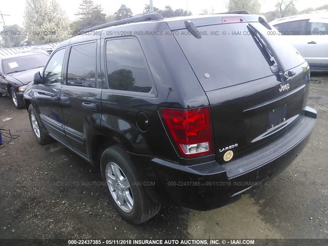 1J4GS48K76C166748 - 2006 JEEP GRAND CHEROKEE LAREDO/COLUMBIA/FREEDOM 黑色 照片 3