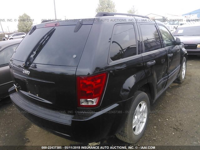 1J4GS48K76C166748 - 2006 JEEP GRAND CHEROKEE LAREDO/COLUMBIA/FREEDOM 黑色 照片 4
