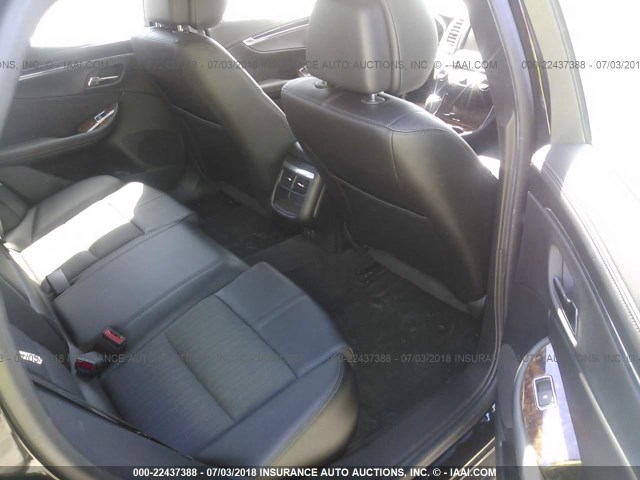 2G1125S32E9128264 - 2014 CHEVROLET IMPALA LT BLACK photo 8