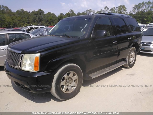 1GYEK63N22R151165 - 2002 CADILLAC ESCALADE LUXURY BLACK photo 2