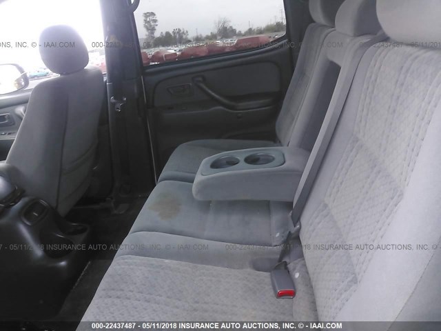 5TBET341X5S479025 - 2005 TOYOTA TUNDRA DOUBLE CAB SR5 WHITE photo 8