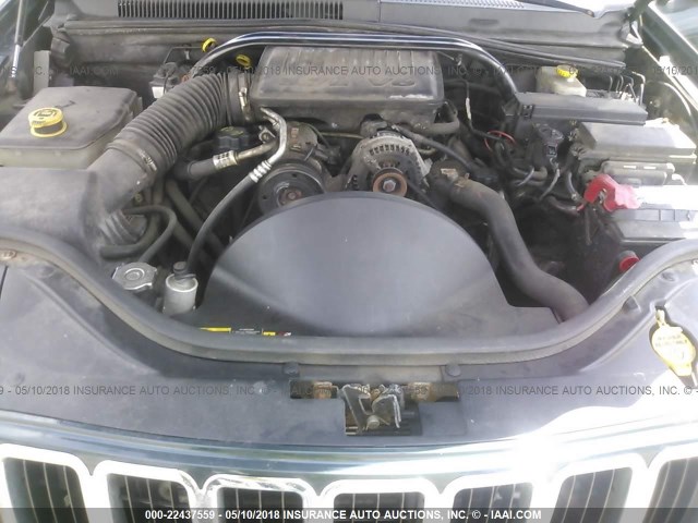 1J4GR48K05C611986 - 2005 JEEP GRAND CHEROKEE LAREDO/COLUMBIA/FREEDOM 绿色 照片 10