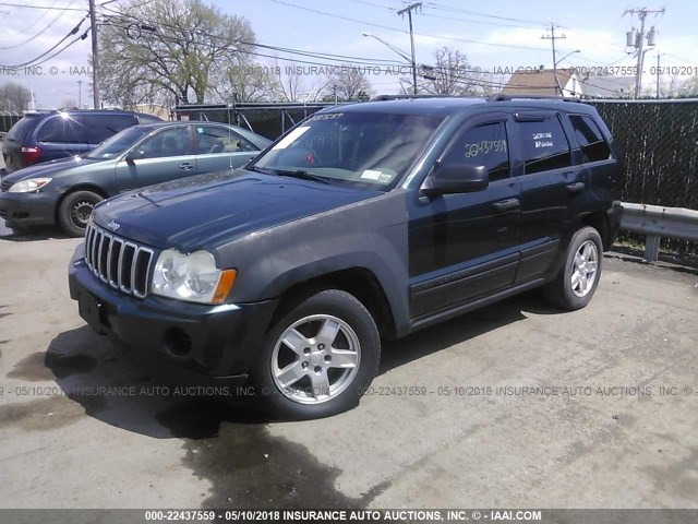 1J4GR48K05C611986 - 2005 JEEP GRAND CHEROKEE LAREDO/COLUMBIA/FREEDOM 绿色 照片 2