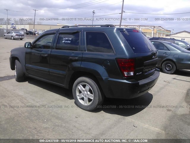 1J4GR48K05C611986 - 2005 JEEP GRAND CHEROKEE LAREDO/COLUMBIA/FREEDOM 绿色 照片 3