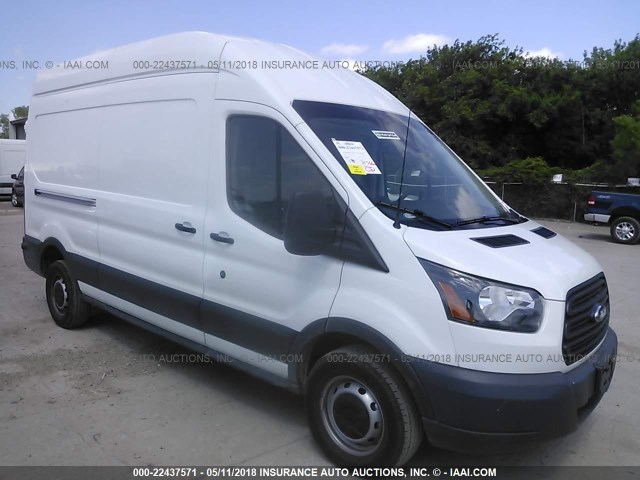 1FTYR2XM1JKA15951 - 2018 FORD TRANSIT T-250 WHITE photo 1