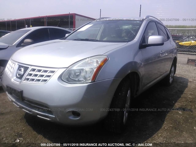 JN8AS58V18W409164 - 2008 NISSAN ROGUE S/SL SILVER photo 6