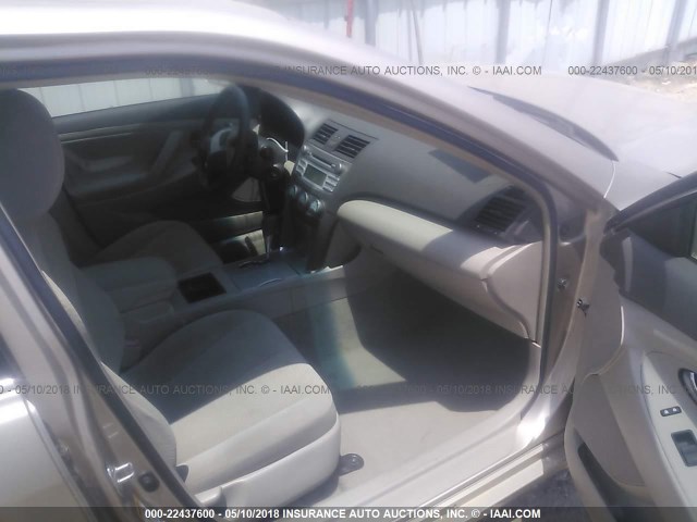 4T1BE46K57U617015 - 2007 TOYOTA CAMRY NEW GENERAT CE/LE/XLE/SE GOLD photo 5