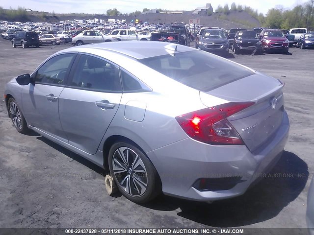 2HGFC1F70GH638722 - 2016 HONDA CIVIC EXL SILVER photo 3