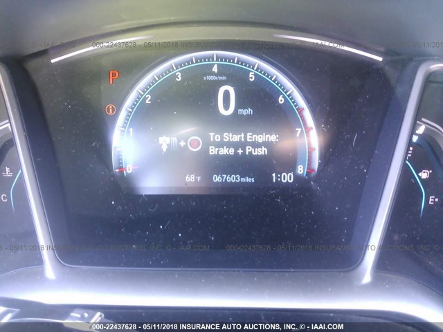 2HGFC1F70GH638722 - 2016 HONDA CIVIC EXL SILVER photo 7