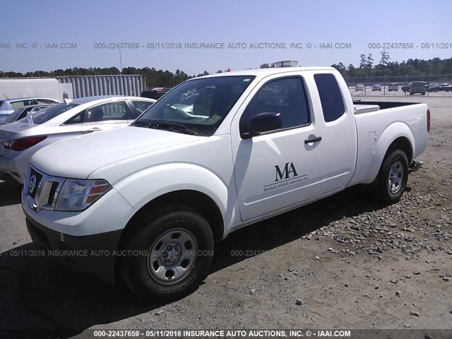 1N6BD0CT3GN783831 - 2016 NISSAN FRONTIER S/SV WHITE photo 2