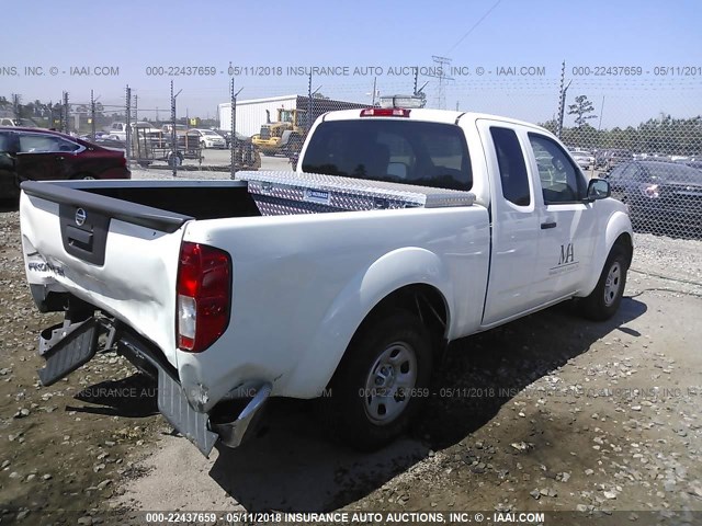 1N6BD0CT3GN783831 - 2016 NISSAN FRONTIER S/SV WHITE photo 4