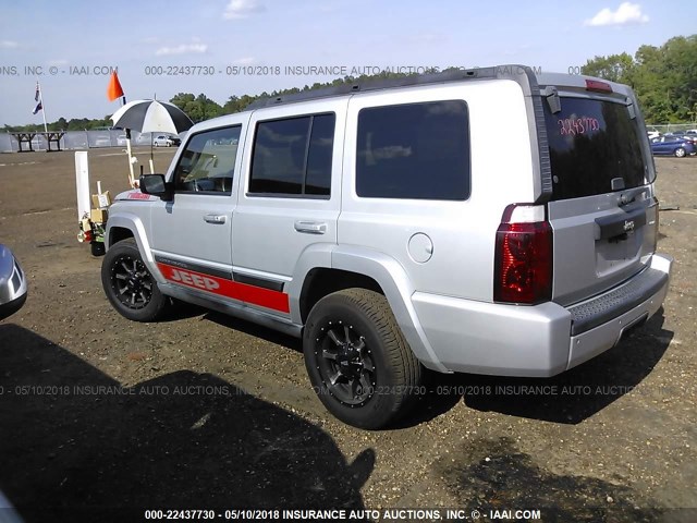 1J8HH48K57C518485 - 2007 JEEP COMMANDER ვერცხლისფერი ფოტო 3