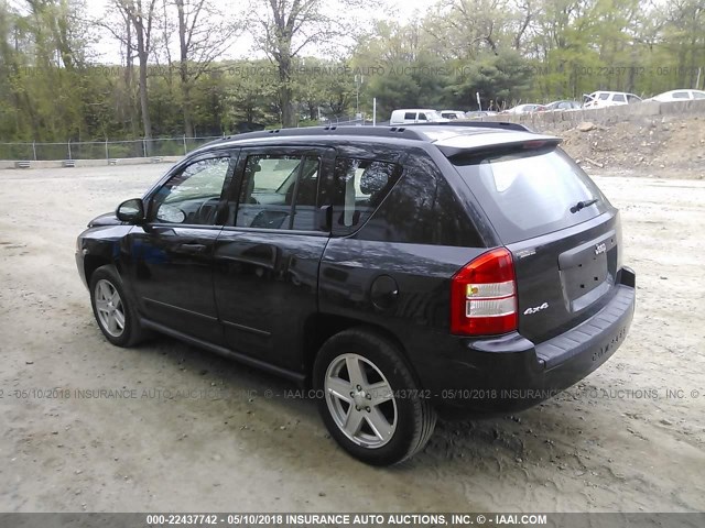 1J4NF4FB4AD580300 - 2010 JEEP COMPASS SPORT BLACK photo 3