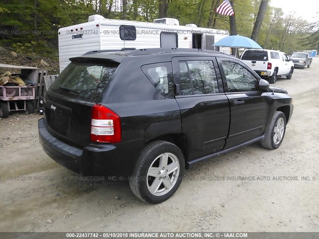 1J4NF4FB4AD580300 - 2010 JEEP COMPASS SPORT BLACK photo 4