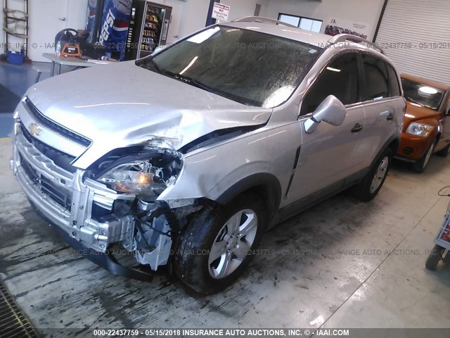 3GNAL2EKXES514172 - 2014 CHEVROLET CAPTIVA LS 灰色 照片 2