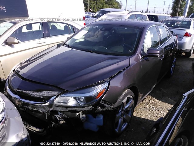 1G11G5SXXFF118370 - 2015 CHEVROLET MALIBU LTZ 紫色 照片 2