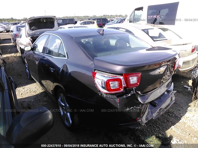 1G11G5SXXFF118370 - 2015 CHEVROLET MALIBU LTZ 紫色 照片 3