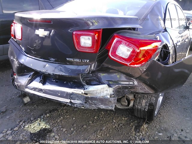 1G11G5SXXFF118370 - 2015 CHEVROLET MALIBU LTZ 紫色 照片 6