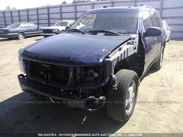 1GNDT33S592115435 - 2009 CHEVROLET TRAILBLAZER LT BLUE photo 6