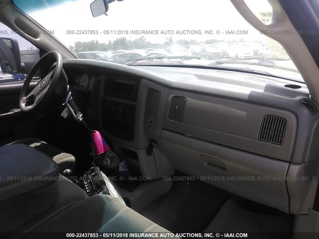 3D7KU28C73G710235 - 2003 DODGE RAM 2500 ST/SLT 蓝色 照片 5