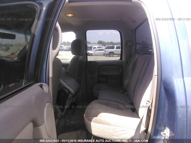3D7KU28C73G710235 - 2003 DODGE RAM 2500 ST/SLT 蓝色 照片 8