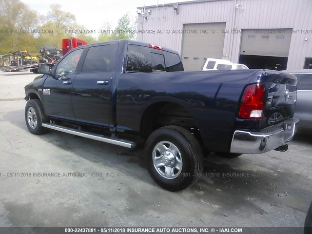 3C6TR5DT0JG169590 - 2018 RAM 2500 SLT BLUE photo 3