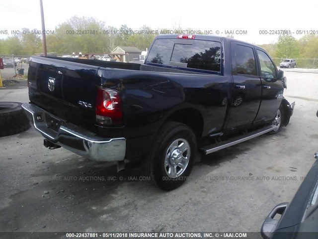 3C6TR5DT0JG169590 - 2018 RAM 2500 SLT BLUE photo 4