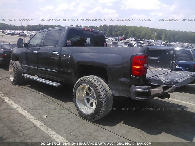 1GC1CWE82FF129103 - 2015 CHEVROLET SILVERADO C2500 HEAVY DUTY LTZ BLACK photo 3