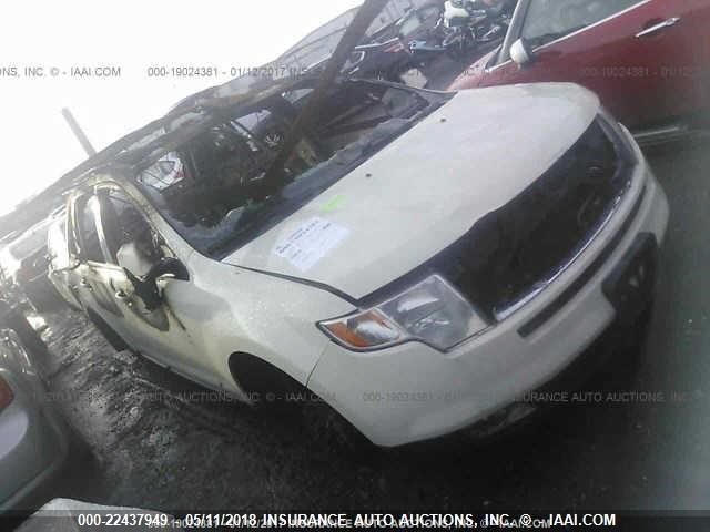 2FMDK49C77BB39823 - 2007 FORD EDGE SEL PLUS WHITE photo 1