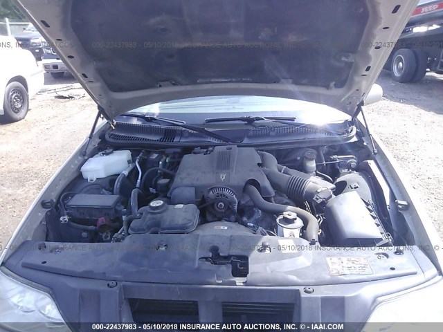 1LNHM81W74Y649709 - 2004 LINCOLN TOWN CAR EXECUTIVE/SIGNATURE Marrón foto 10