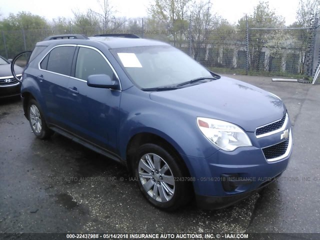 2CNFLDE53B6231316 - 2011 CHEVROLET EQUINOX LT BLUE photo 1