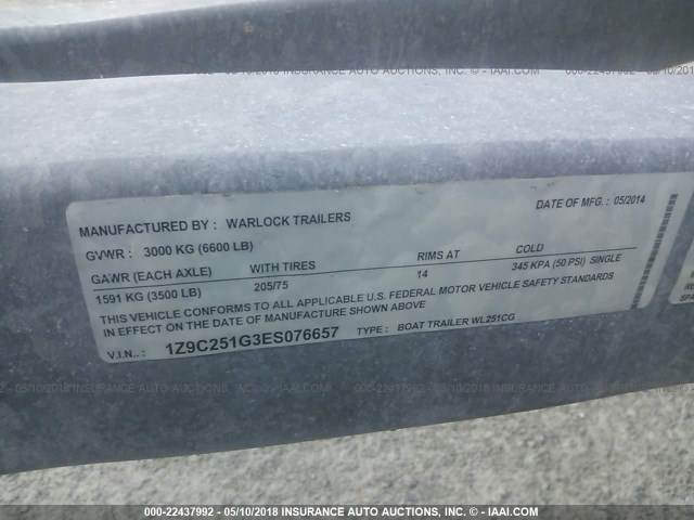 USREC23013C414 - 2014 CARAVELLE RAZOR  白色 照片 9