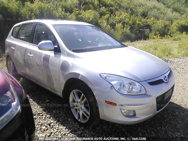 KMHDC86E79U042354 - 2009 HYUNDAI ELANTRA TOURING  SILVER photo 1