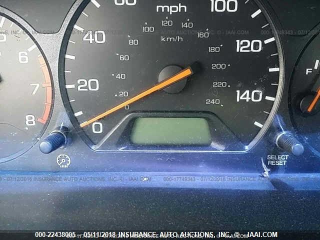 1HGCF86692A053056 - 2002 HONDA ACCORD VALUE BLUE photo 7