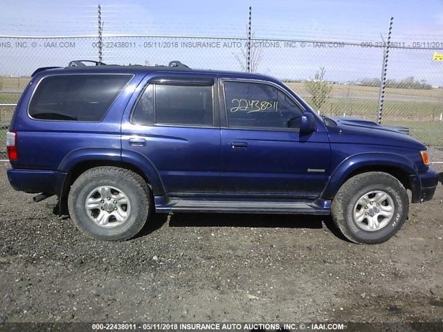 JT3HN86R420372781 - 2002 TOYOTA 4RUNNER SR5 BLUE photo 6