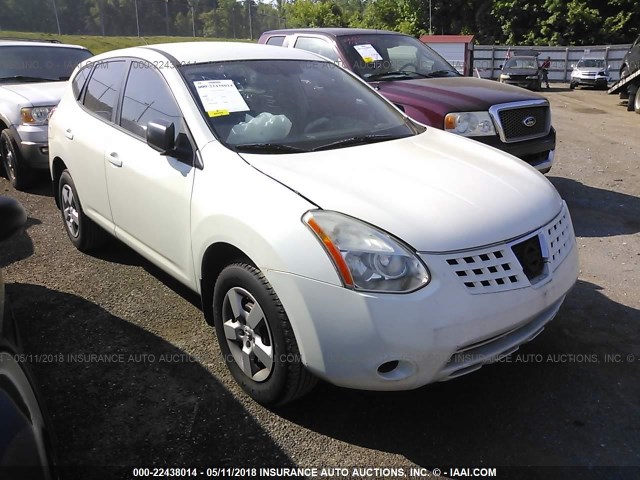 JN8AS58V58W138061 - 2008 NISSAN ROGUE S/SL WHITE photo 1