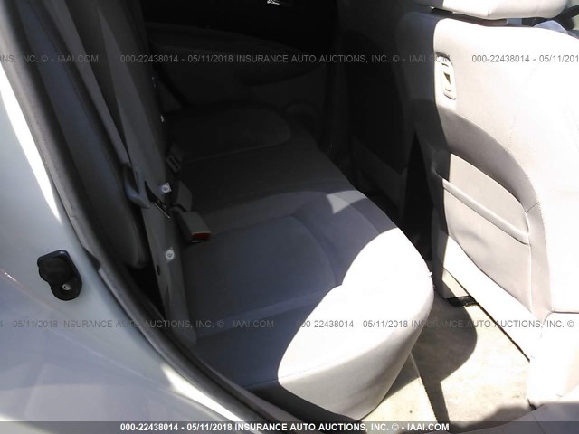 JN8AS58V58W138061 - 2008 NISSAN ROGUE S/SL WHITE photo 8